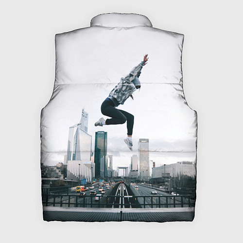 Мужской жилет Parkour: Life on the edge / 3D-Красный – фото 2