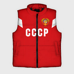 Мужской жилет Сборная СССР 1988, цвет: 3D-черный