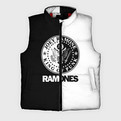Мужской жилет Ramones B&W, цвет: 3D-красный
