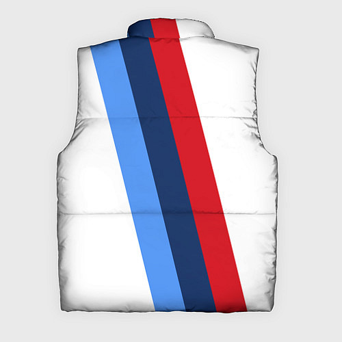 Мужской жилет BMW M: White Sport / 3D-Светло-серый – фото 2