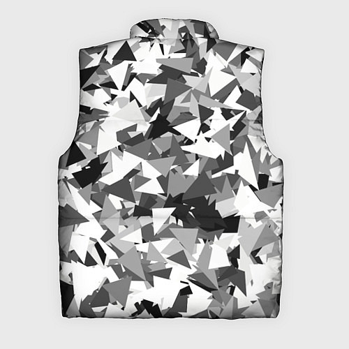 Мужской жилет Городской серый камуфляж / 3D-Черный – фото 2