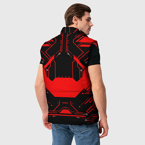 Мужской жилет CS:GO - Павел / 3D-Красный – фото 4