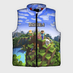 Мужской жилет Майнкрафт: Павел, цвет: 3D-красный