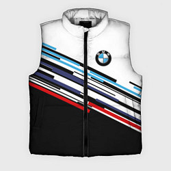 Мужской жилет BMW BRAND COLOR БМВ, цвет: 3D-светло-серый