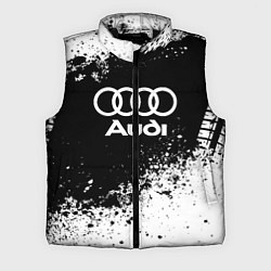 Мужской жилет Audi: Black Spray, цвет: 3D-черный