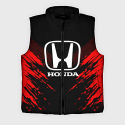 Мужской жилет Honda: Red Anger, цвет: 3D-черный