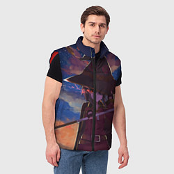 Мужской жилет KonoSuba, цвет: 3D-красный — фото 2