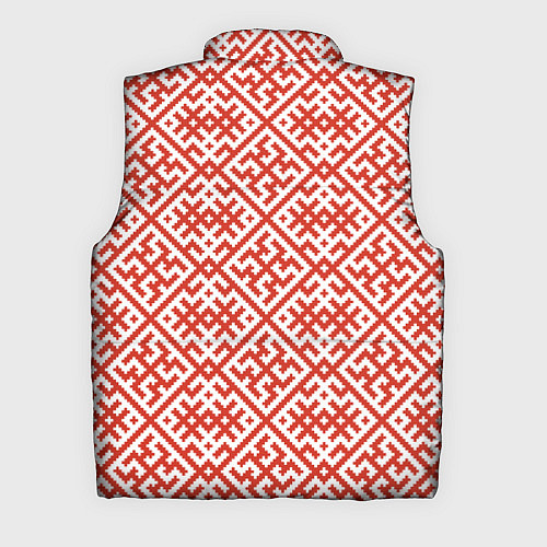 Мужской жилет Духобор: Обережная вышивка / 3D-Черный – фото 2