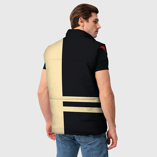 Мужской жилет Lamborghini Sport / 3D-Красный – фото 4