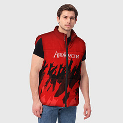 Мужской жилет Агата Кристи: Высший рок, цвет: 3D-красный — фото 2