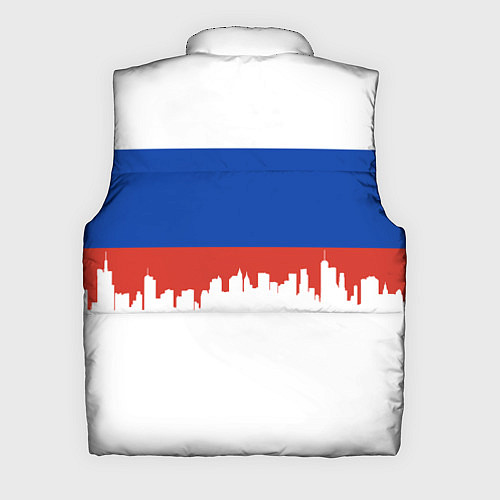 Мужской жилет Irkutsk: Russia / 3D-Красный – фото 2
