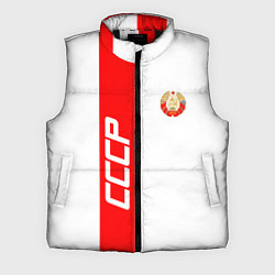 Мужской жилет СССР: White Collection, цвет: 3D-черный