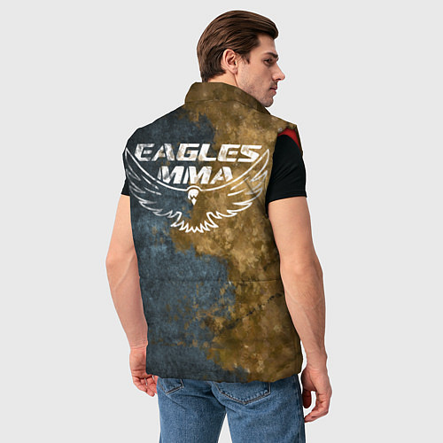 Мужской жилет Aka Khabib / 3D-Красный – фото 4