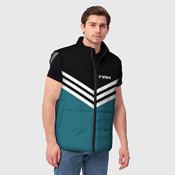 Мужской жилет Firm 90s: Arrows Style, цвет: 3D-светло-серый — фото 2