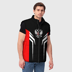 Мужской жилет Russia: Sport Line, цвет: 3D-черный — фото 2