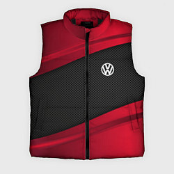 Мужской жилет Volkswagen: Red Sport, цвет: 3D-черный