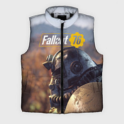 Мужской жилет Fallout 76, цвет: 3D-черный