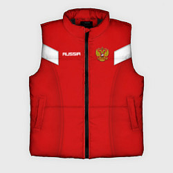 Мужской жилет Сборная России, цвет: 3D-черный