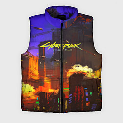 Мужской жилет Cyberpunk 2077: Night City