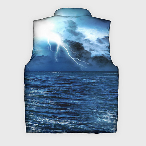 Мужской жилет God of War: Sea ​​rage / 3D-Красный – фото 2