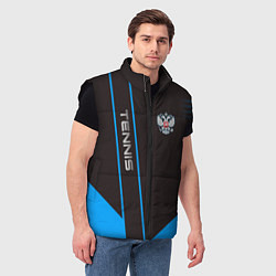 Мужской жилет Tennis: Russian Style, цвет: 3D-черный — фото 2