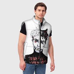 Мужской жилет XXXtentacion: Darkman, цвет: 3D-светло-серый — фото 2