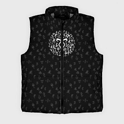 Мужской жилет Dark Runes, цвет: 3D-светло-серый