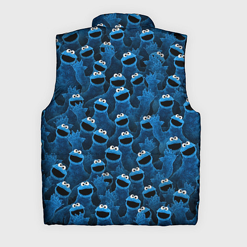 Мужской жилет Безумие коржика / 3D-Светло-серый – фото 2