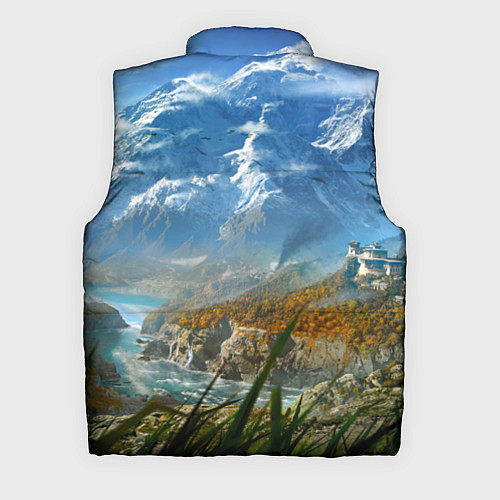 Мужской жилет Far Cry 4: Ice Mountains / 3D-Черный – фото 2