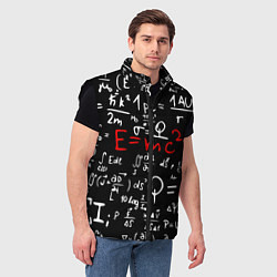 Мужской жилет E=mc2: Black Style, цвет: 3D-черный — фото 2
