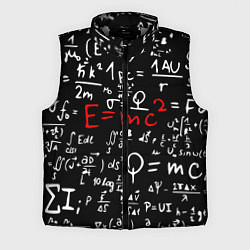 Мужской жилет E=mc2: Black Style, цвет: 3D-светло-серый