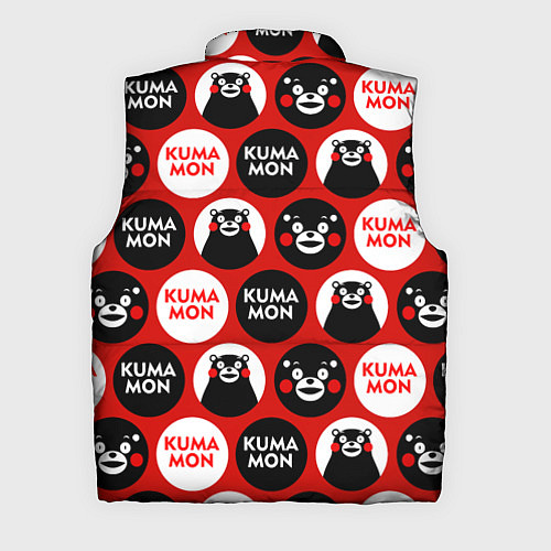 Мужской жилет Kumamon Pattern / 3D-Красный – фото 2