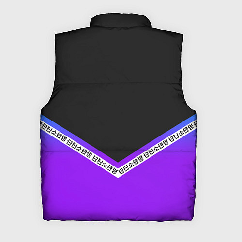 Мужской жилет BTS: Neon Symbol / 3D-Черный – фото 2