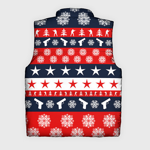 Мужской жилет CS:GO New Year / 3D-Черный – фото 2