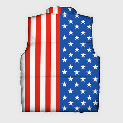 Мужской жилет American Patriot / 3D-Красный – фото 2