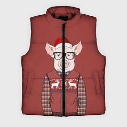 Мужской жилет New Year: Pink Piggy