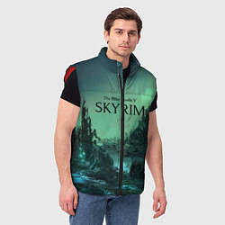Мужской жилет SKYRIM, цвет: 3D-красный — фото 2