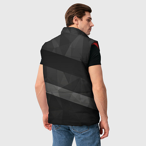 Мужской жилет CS:GO Graphite / 3D-Красный – фото 4