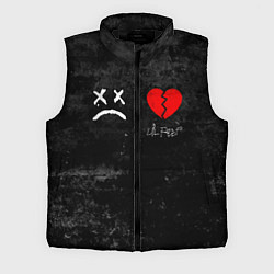 Мужской жилет Lil Peep: RIP, цвет: 3D-черный