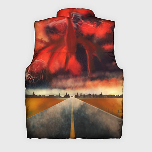 Мужской жилет Stranger Things: Road to Dream / 3D-Красный – фото 2