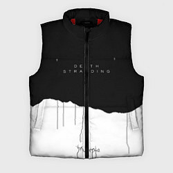 Мужской жилет Death Stranding: Black & White, цвет: 3D-красный