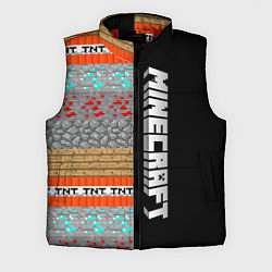 Мужской жилет Minecraft Blocks, цвет: 3D-красный