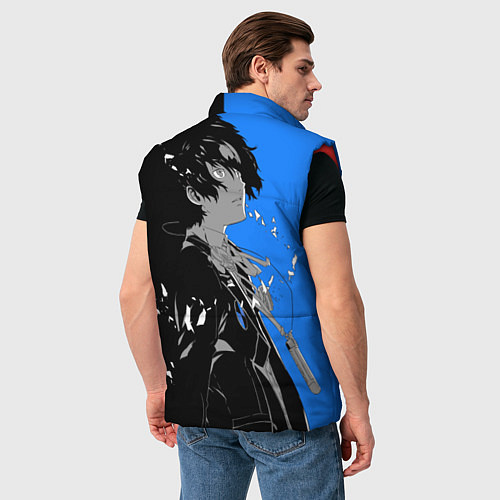 Мужской жилет Makoto Yuki: Persona 5 / 3D-Красный – фото 4