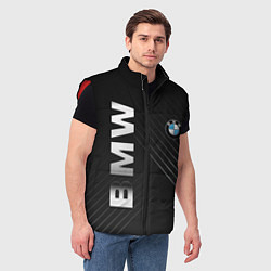 Мужской жилет BMW: Steel Line, цвет: 3D-красный — фото 2
