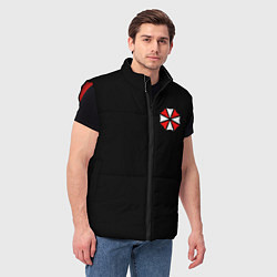 Мужской жилет UMBRELLA CORP, цвет: 3D-красный — фото 2