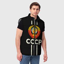 Мужской жилет СССР, цвет: 3D-светло-серый — фото 2