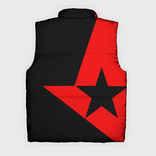 Мужской жилет Astralis: Cybergaming / 3D-Черный – фото 2