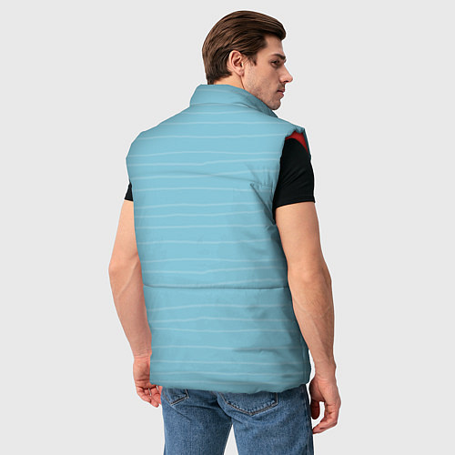 Мужской жилет Драник / 3D-Красный – фото 4
