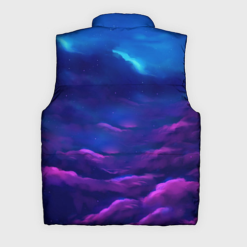 Мужской жилет Неоновая фурия / 3D-Черный – фото 2