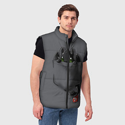 Мужской жилет Фурия в кармане, цвет: 3D-черный — фото 2